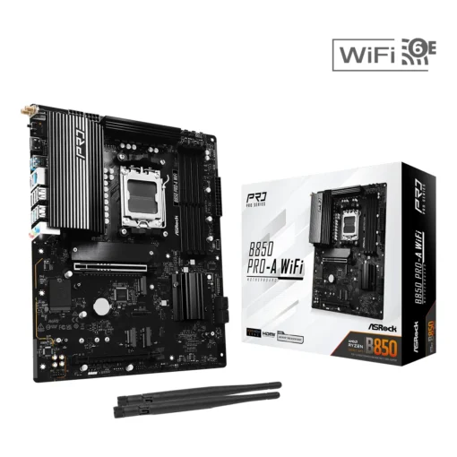 Placa Madre ASRock B850 Pro-A WiFi (ATX, Socket AM5, DDR5, PCIe 5.0, WiFi 6E) (MPN B850 PRO-A WIFI, Placas madres para PC) img-1