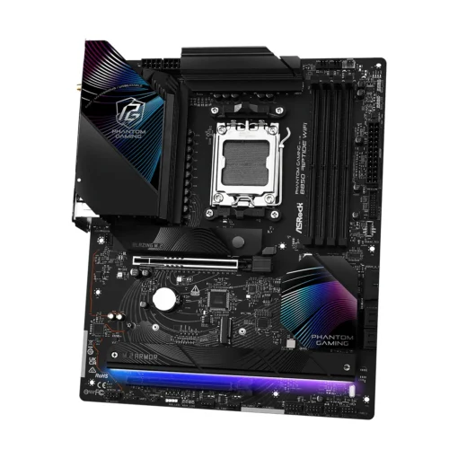Placa Madre ASRock Phantom Gaming (ATX, AM5, DDR5, WiFi 7) (MPN B850 RIPTIDE WIFI, Placas madres para PC) img-4