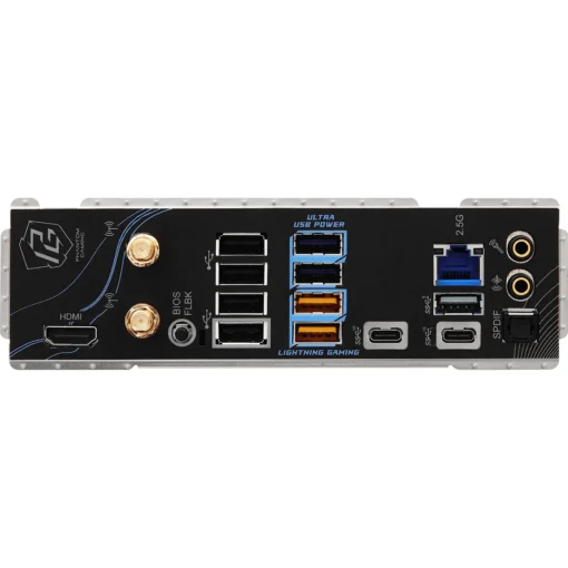 Placa Madre ASRock Phantom Gaming (ATX, AM5, DDR5, WiFi 7) (MPN B850 RIPTIDE WIFI, Placas madres para PC) img-5