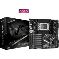 Placa Madre ASRock Socket sTR5 AMD Ryzen Threadripper PRO EEB (MPN WRX90 WS EVO, Placas madres para PC) img-1