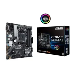 Placa Madre ASUS Socket AMD AM4 (MPN PRIME B450M-A II, Placas madres para PC) img-1