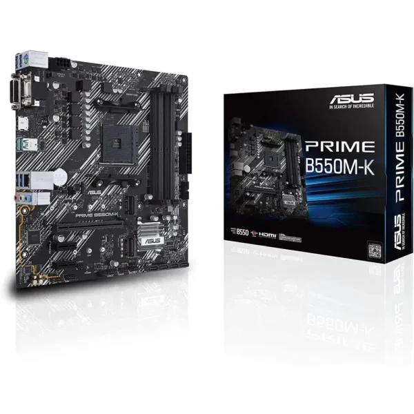 Placa Madre ASUS Socket AMD AM4 PRIME B550M-K img-1