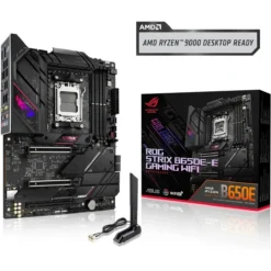 Placa Madre ASUS ROG , Socket AMD AM5, DDR5, WiFi 6E (MPN STRIX B650E-E GAMING WIFI, Placas madres para PC) img-1
