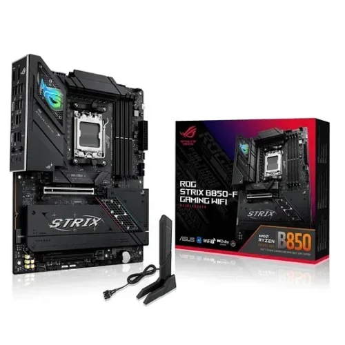 Placa Madre ASUS (ATX, AM5, DDR5, WiFi 7) (MPN ROG STRIX B850-F GAMING WIFI, Placas madres para PC) img-1