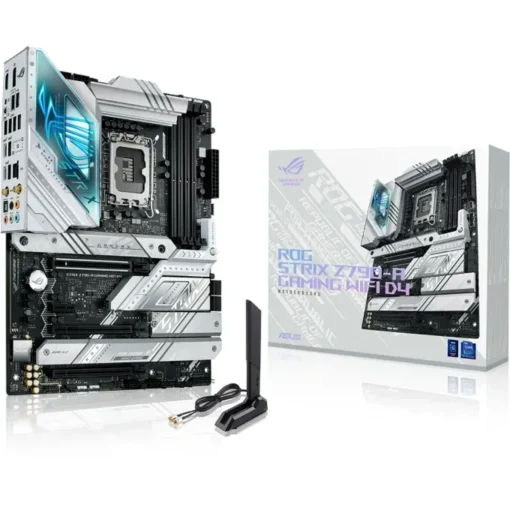 Placa Madre ASUS ROG Strix Z790-A Gaming, LGA1700, DDR4, PCIe 4.0 WiFi 6E (MPN ROG STRIX Z790-A GAMING WIFI D4, Placas madres para PC) img-1