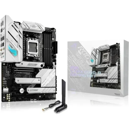 Placa Madre ATX ASUS , Socket AMD AM5, DDR5, WiFi 6 (MPN ROG STRIX B650-A GAMING WIFI, Placas madres para PC) img-1