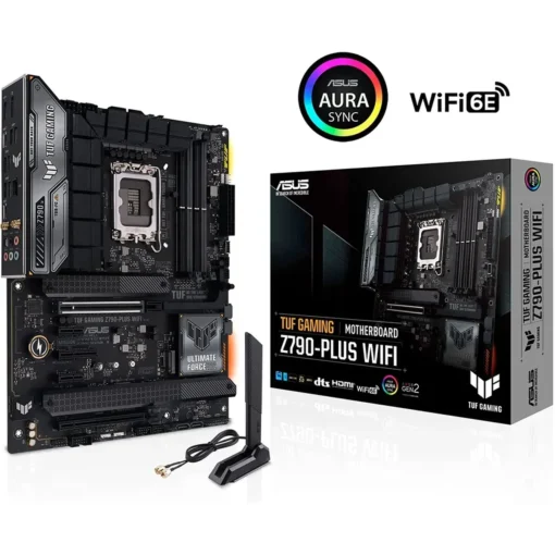 Placa Madre ATX ASUS Socket LGA 1700, DDR5, WiFi 6E (MPN TUF GAMING Z790-PLUS WIFI, Placas madres para PC) img-1