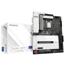 Placa Madre ATX GIGABYTE Socket Intel LGA1200 (MPN Z590 VISION D, Placas madres para PC) img-1