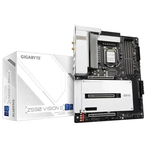 Placa Madre ATX GIGABYTE Socket Intel LGA1200 (MPN Z590 VISION D, Placas madres para PC) img-1