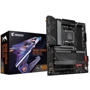 Placa Madre ATX Gigabyte Socket AMD AM5 B650 AORUS ELITE AX
