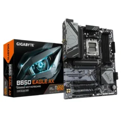 Placa Madre ATX Gigabyte Socket AMD AM5, DDR5, WiFi 6 (MPN B650 EAGLE AX, Placas madres para PC) img-1