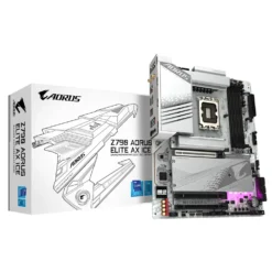 Placa Madre ATX Gigabyte , DDR5, Socket LGA 1700 Z790 AORUS ELITE AX ICE