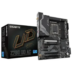 Placa Madre ATX Gigabyte , Intel LGA 1700, DDR5, WiFi 5 (MPN Z790 UD AC, Placas madres para PC) img-1