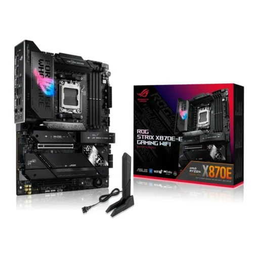 Placa Madre ATX , Socket AMD AM5, DDR5, WiFi 7 (MPN ROG STRIX X870E-E GAMING WIFI, Placas madres para PC) img-1