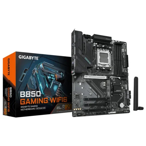 Placa Madre B850 Gigabyte Gaming Wifi6 Am5, Ddr5 4400/8200Mhz, M.2 X3, Atx (MPN B850 GAMING WF6, Placas madres para PC) img-1