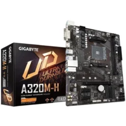 Placa Madre GIGABYTE A320M-H Socket AMD AM4 Micro ATX (MPN GA-A320M-H, Placas madres para PC) img-1