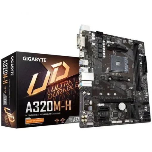 Placa Madre GIGABYTE A320M-H Socket AMD AM4 Micro ATX (MPN GA-A320M-H, Placas madres para PC) img-1