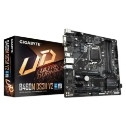 Placa Madre Gigabyte , Micro ATX, Socket LGA 1200 B460M DS3H V2 img-1