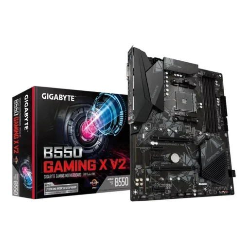Placa Madre Gigabyte Socket AMD AM4, DDR4, PCIe 4.0 (MPN B550 GAMING X V2, Placas madres para PC) img-1