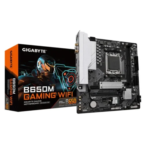 Placa Madre Gigabyte (Micro ATX, AM5, DDR5, WiFi 6, PCIe 4.0) (MPN B650M GAMING WIFI, Placas madres para PC) img-1