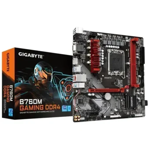 Placa Madre Gigabyte , Intel Socket LGA1700 (MPN B760M GAMING DDR4, Placas madres para PC) img-1