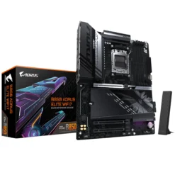 Placa Madre Gigabyte B850 AORUS ELITE WiFi 7 (AMD AM5, DDR5, WiFi7) (MPN B850 A ELITE WF7, Placas madres para PC) img-1
