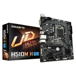 Placa Madre Gigabyte , Socket LGA 1200, DDR4, Micro ATX (MPN H510M H, Placas madres para PC) img-1