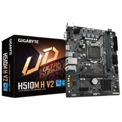 Placa Madre Gigabyte , Socket LGA 1200, DDR4, Micro ATX (MPN H510M H V2, Placas madres para PC) img-1