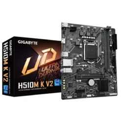 Placa Madre Gigabyte mATX, LGA1200, DDR4 (MPN H510M K V2, Placas madres para PC) img-1