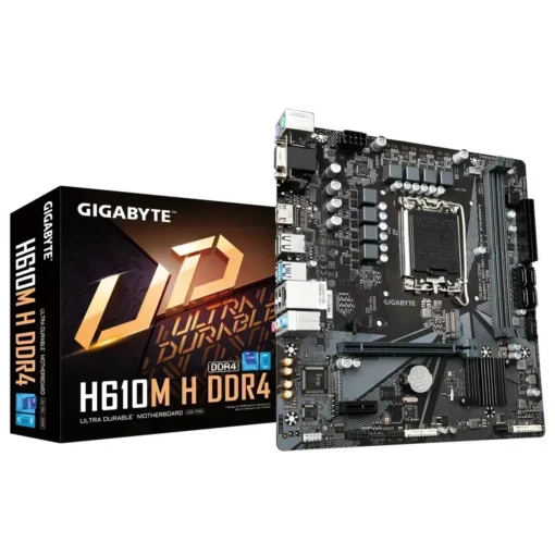 Placa Madre Gigabyte Micro ATX Socket Intel LGA1700 (MPN H610M H DDR4, Placas madres para PC) img-1
