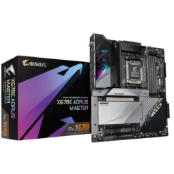 Placa Madre Gigabyte Socket AM5, DDR5, WiFi6, USB Type-C (MPN X670E AORUS MASTER, Placas madres para PC) img-1