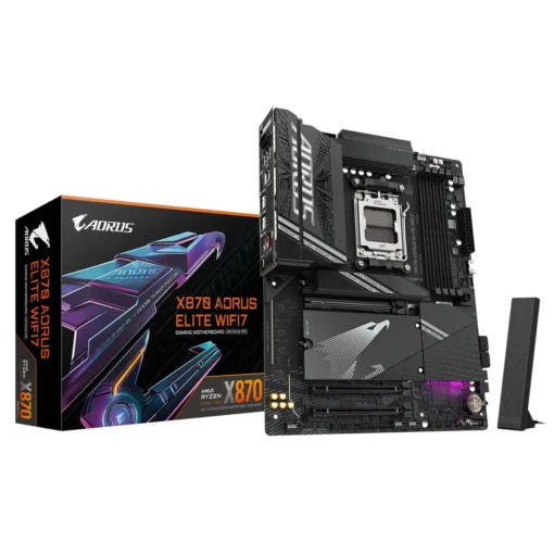 Placa Madre Gigabyte X870 AORUS ELITE, Socket AMD AM5, DDR5, WiFi 7 (MPN X870 AORUS ELITE WIFI7, Placas madres para PC) img-1