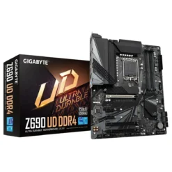 Placa Madre Gigabyte , Socket LGA 1700, M.2 PCIe 4.0 (MPN Z690 UD DDR4, Placas madres para PC) img-1