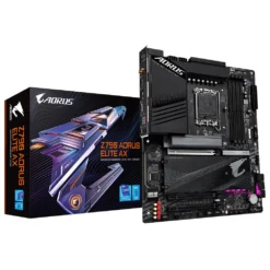 Placa Madre Gigabyte , DDR5, LGA 1700, Gen13 y Gen14 Z790 AORUS ELITE AX