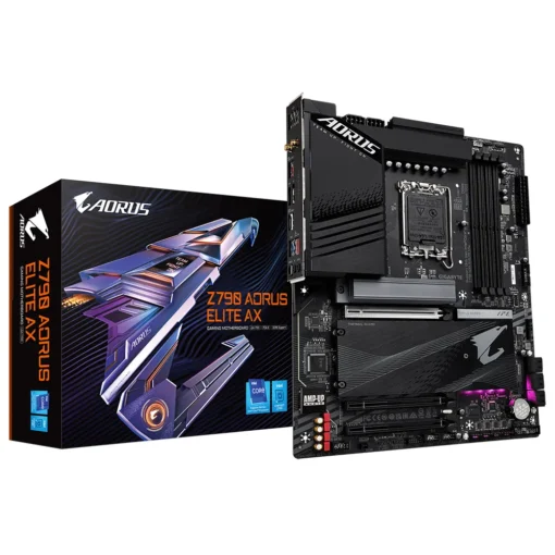 Placa Madre Gigabyte , DDR5, LGA 1700, Gen13 y Gen14 Z790 AORUS ELITE AX