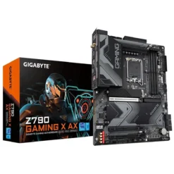 Placa Madre Gigabyte , LGA1700 Gen13, DDR5 (MPN Z790 GAMING X AX, Placas madres para PC) img-1