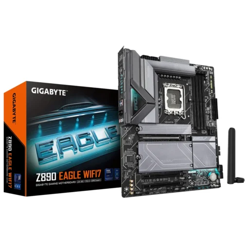 Placa Madre Gigabyte (Intel LGA 1851, DDR5, WiFi 7) (MPN Z890 EAGLE WIFI7, Placas madres para PC) img-1