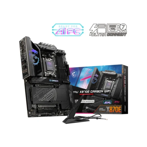 Placa Madre MSI (AM5, DDR5, WiFi 7) (MPN MPG X870E CARBON WIFI, Placas madres para PC) img-1