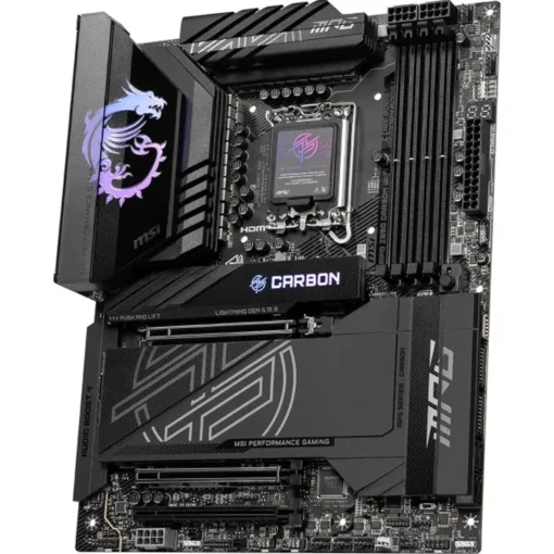 Placa Madre MSI (ATX. LGA 1851, DDR5, WiFi 7) (MPN MPG Z890 CARBON WIFI, Placas madres para PC) img-1