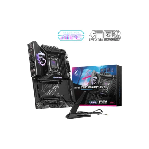 Placa Madre MSI (ATX. LGA 1851, DDR5, WiFi 7) (MPN MPG Z890 CARBON WIFI, Placas madres para PC) img-1
