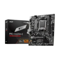 Placa Madre MSI , Socket AMD AM5, DDR5, PCIe 4.0 PRO A620M-E