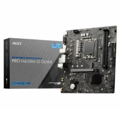 Placa Madre MSI Socket Intel LGA 1700 Micro ATX (MPN PRO H610M-G DDR4, Placas madres para PC) img-1