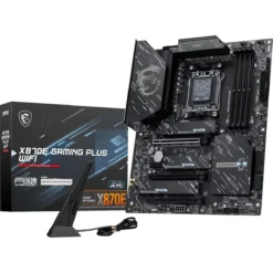 Placa Madre MSI (ATX, AM5, DDR5, WiFi 7) (MPN X870E GAMING PLUS WIFI, Placas madres para PC) img-1