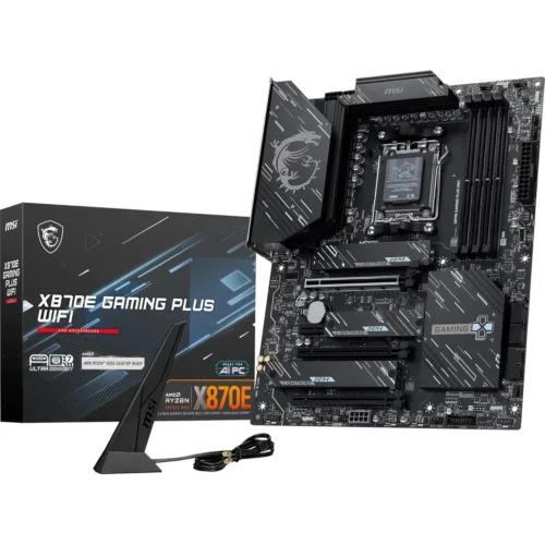 Placa Madre MSI (ATX, AM5, DDR5, WiFi 7) (MPN X870E GAMING PLUS WIFI, Placas madres para PC) img-1