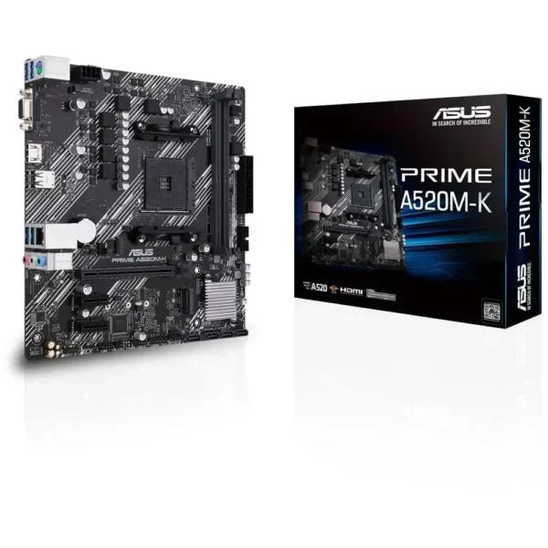 Placa Madre Micro ATX ASUS Socket AMD AM4 PRIME A520M-K