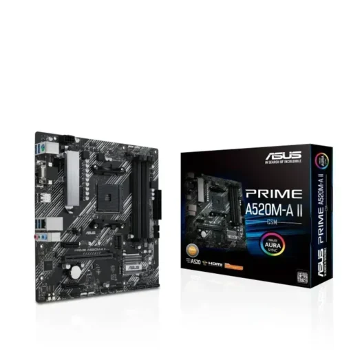 Placa Madre Micro ATX ASUS Prime A520M-A II, Socket AM4 , DP/HDMI 2.1, Usb 3.2 (MPN 90MB17H0-MVAAY0, Placas madres para PC) img-1