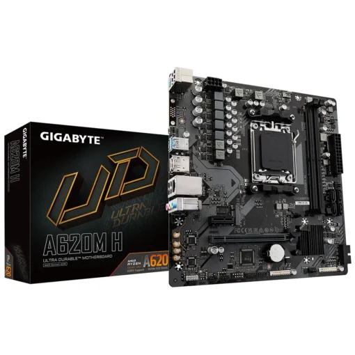 Placa Madre Micro ATX Gigabyte A620M H Socket AMD AM5, DDR5, HDMI + DP A620M H