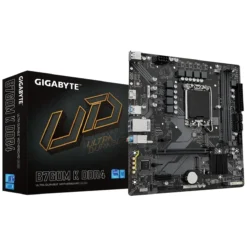 Placa Madre Micro ATX Gigabyte , Socket LGA 1700, PCIe 4.0 (MPN B760M K DDR4, Placas madres para PC) img-1