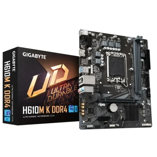 Placa Madre Micro ATX Gigabyte , Intel LGA1700, DDR4, HDMI (MPN H610M K DDR4, Placas madres para PC) img-1