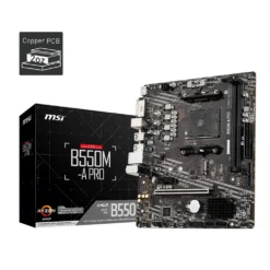 Placa Madre Micro ATX MSI B550M-A PRO, Socket AMD AM4, M.2 PCIe 4.0 911-7C96-043 img-1